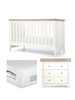Keswick 3 Piece Cotbed set with Dresser Changer and Premium Dual Core Mattress image number 1